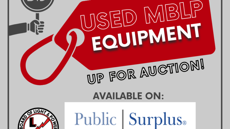 MBLP Equipment for Auction