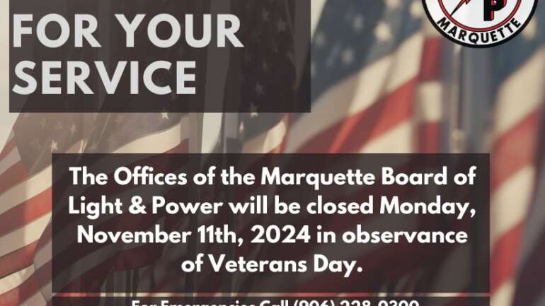 Office Closed – Monday, November 11th, 2024