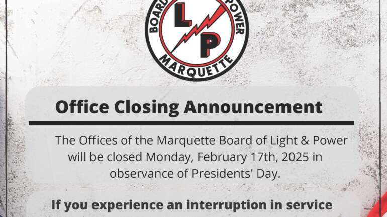 Office Closing – Monday, February 17th, 2025
