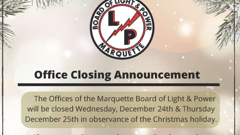 Office Closing – Dec. 24th & Dec. 25th 2025