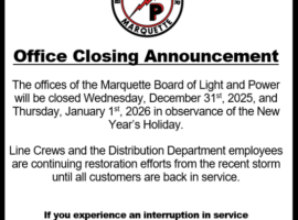 Office Closed – Dec. 31st & Jan 1st