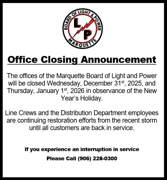 Office Closed – Dec. 31st & Jan 1st