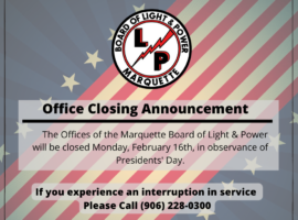 Office Closed – February 16th, 2026 – Presidents’ Day