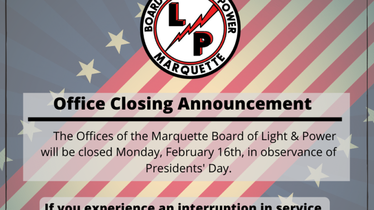 Office Closed – February 16th, 2026 – Presidents’ Day