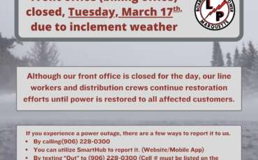 Billing office closed – Tuesday, March 17th, 2026