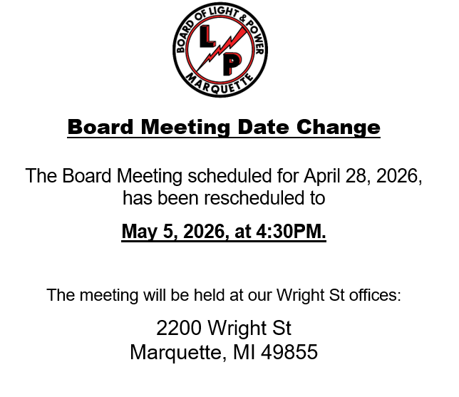 Board Meeting Date Change