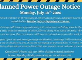Planned Power Outage Notice